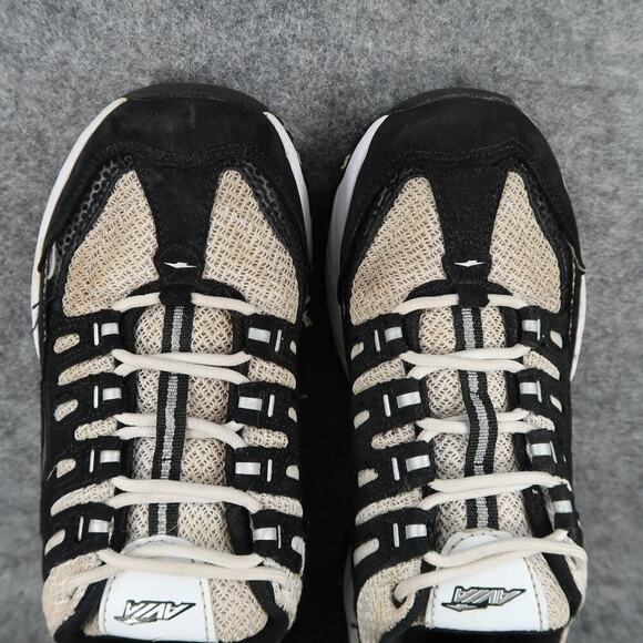 Avia Shoes Womens 8 Athletic Trainers Casual Active Walking Comfort Black White - Picture 7 of 12